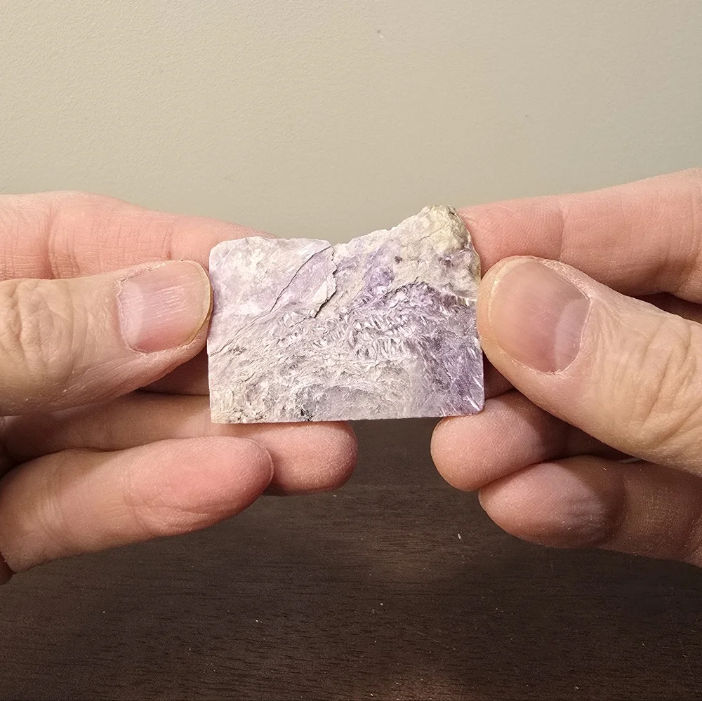 Charoite Crystal Slab #B - Picture 3 of 7